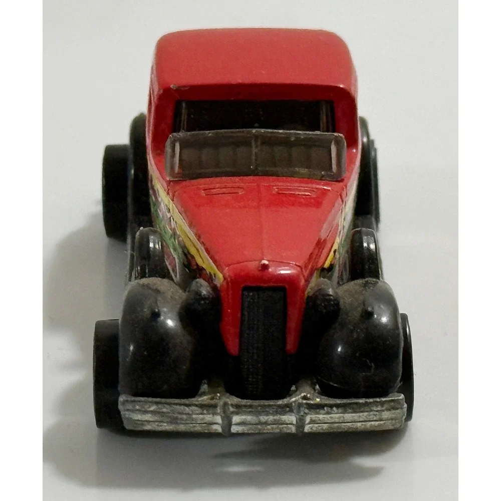 Hot Wheels Jammin Tours Toy Car Kids 1:64 Red Black Vintage 1981 Mattel Malaysia